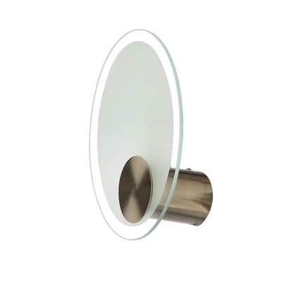 Wall lamp mat 1xG9 18cm 91-02924 Karat oval nickel