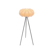 CAFÉE lampe sur pied noire 1x40W E27 abat-jour 52/23 latte
