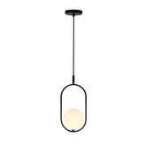 Cordel overhang 1X28W G9 black 31-10148