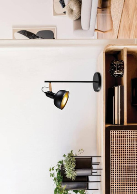 Tischleuchte schwarz verstellbar Reno 41-80066