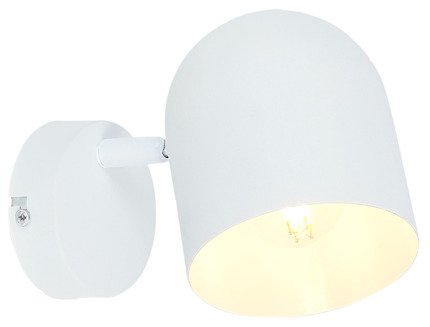 Kinkiet biały lampa ścienna metal Azuro 91-63243