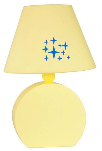 Lampa Stołowa Gabinetowa Candellux Ofelia 41-62492 Mdf E14 Żółta