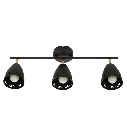 Lampa sufitowa 3xE14 70cm COTY 93-67173 LISTWA CZARNY