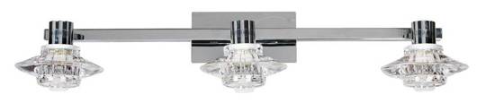 Lampa sufitowa CANDELLUX 93-01859 L&H RASTEK LISTWA 3x40W G9 CHROM