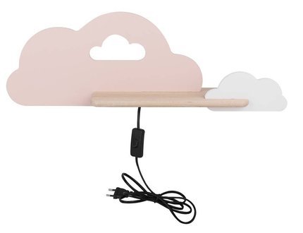 Aplică LED raft 5W Cloud Kids roz+alb 21-75741