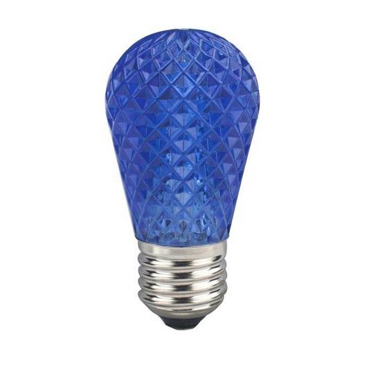 Bec LED Candellux pentru ghirlande 1W albastru