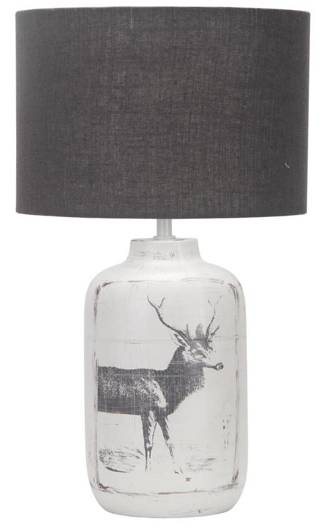 Lampa de masa din ceramica argintie Wales 41-39194