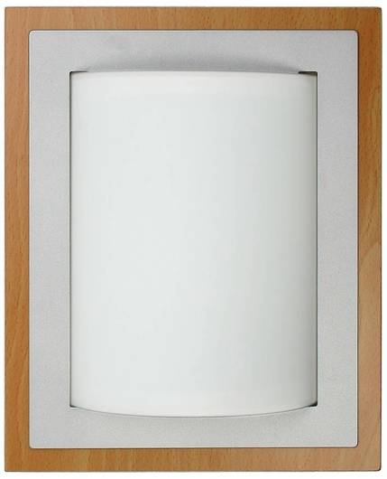 Plafoniera Candellux 10-73986 Mera plafon (28X23) E27 60W lemn deschis