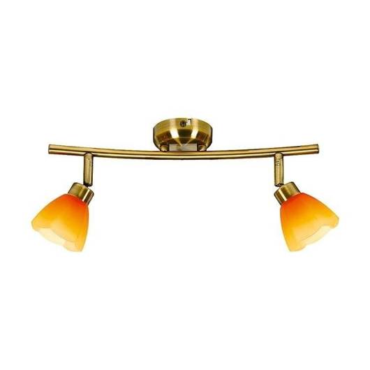 Plafoniera Candellux 92-85811 Bandă Kango 2X40W G9 patină