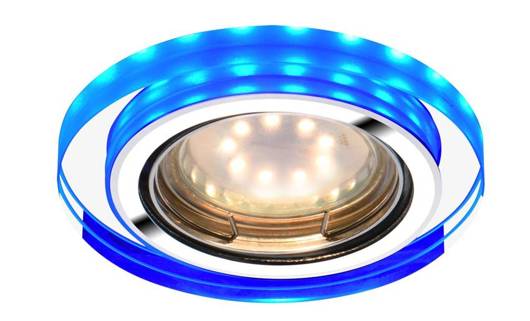 SSU-23 Candellux 2263830 corp de iluminat de plafon basculant LED rotund albastru